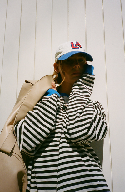 Amber | Oversized Striped Jumper