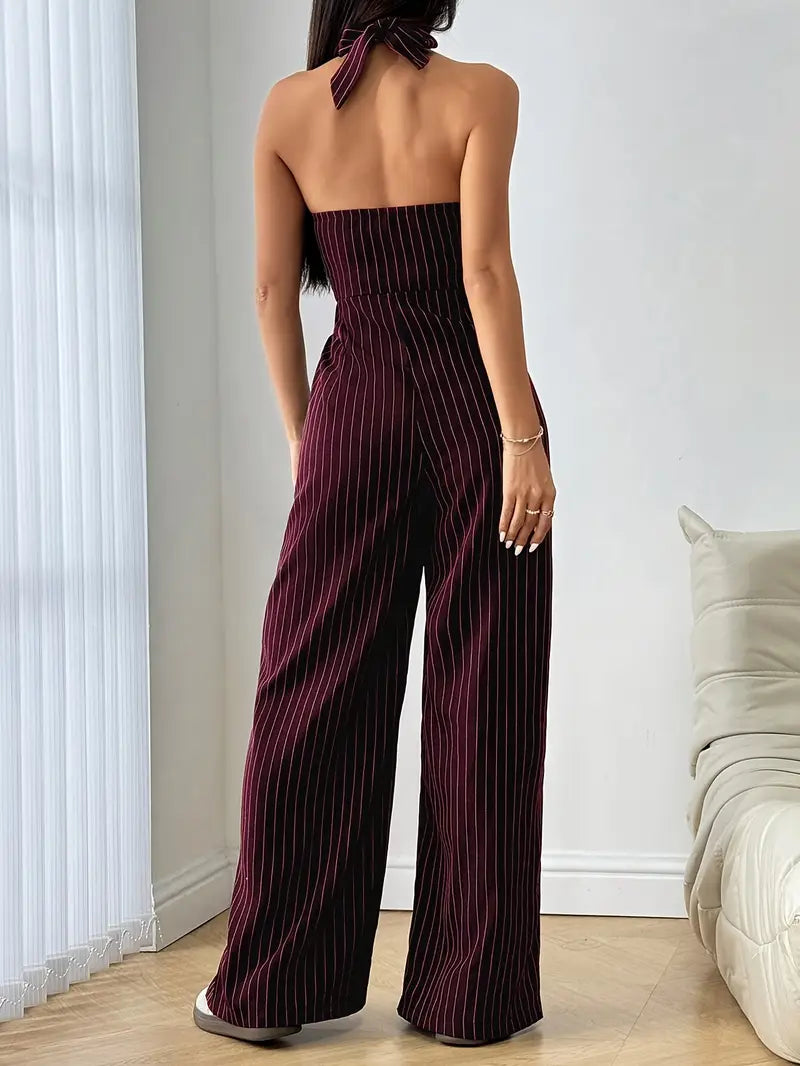 Natalie | Striped Jumpsuit