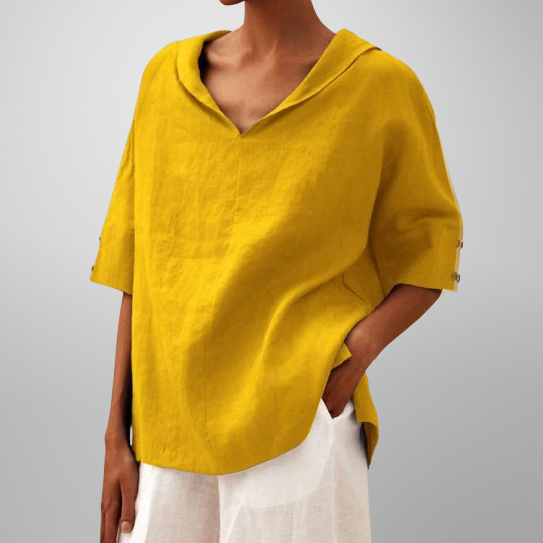 Indie | Stylish V-Neck Pullover Loose Top
