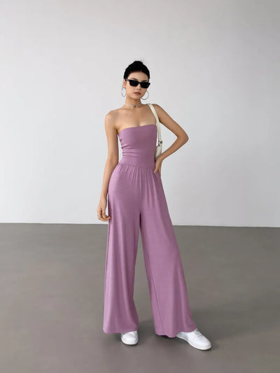 Florine | Strapless Jumpsuit