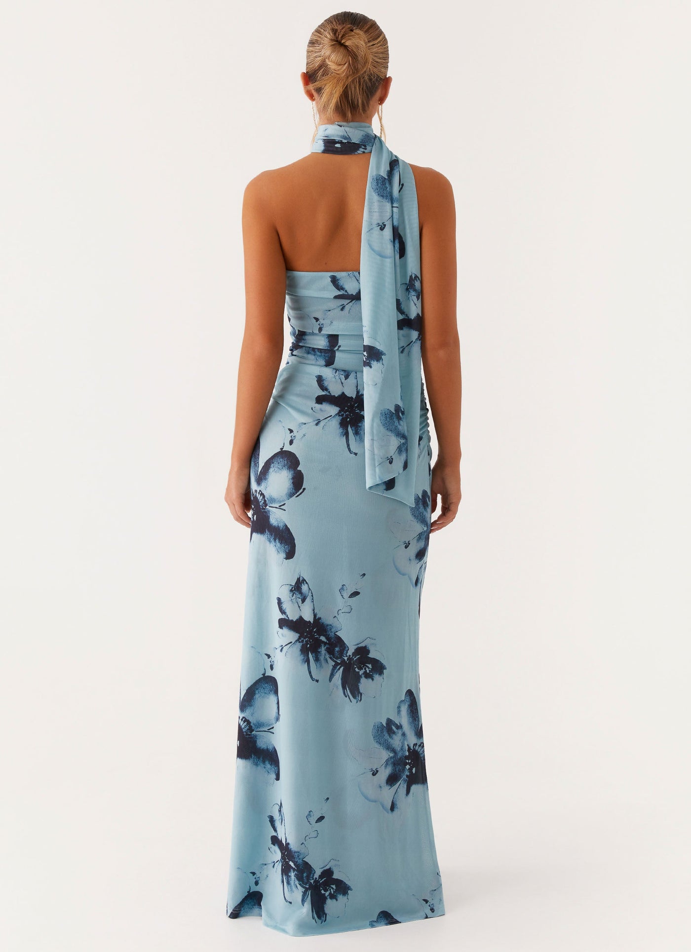 Claire | Blue Floral Dress
